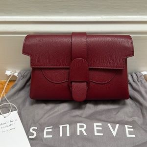 {Senreve} BNWT Aria Belt Bag Merlot